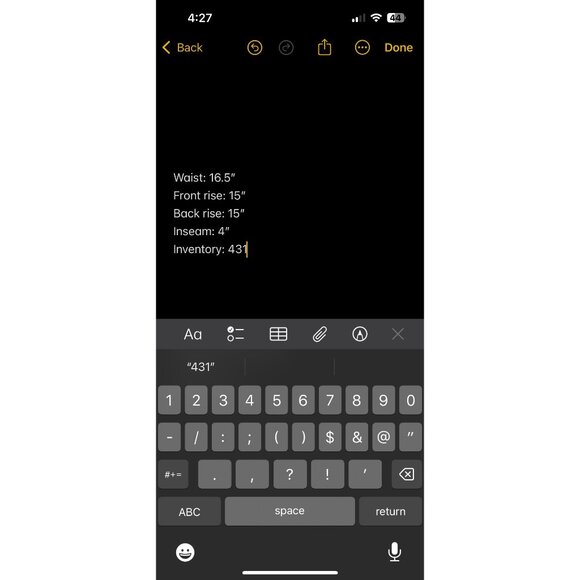 NWT Jude Connally Morgan Black Stretch Pull-On Skirt Skort L - Picture 8 of 8